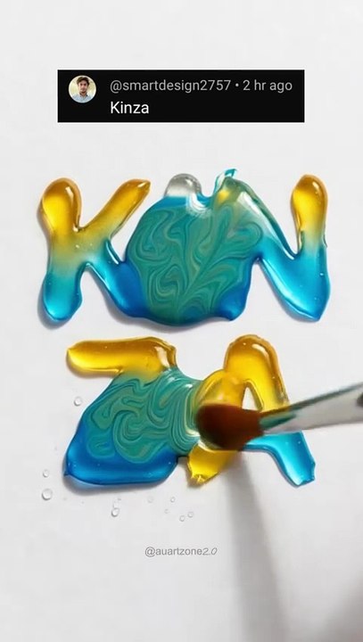 🔥 Comment your Name | Satisfying Creative Art #shorts #kidsart  #art #satisfying #viral #trending