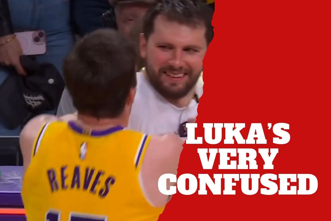 Luka Doncic gets annoyed by Austin Reaves and wants him far away from him