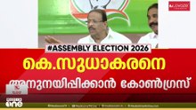 കെ.സുധാകരനെ അനുനയിപ്പിക്കാൻ കോൺ​ഗ്രസ് ; നേതാക്കളെ നേരിട്ട് അതൃപ്തി അറിയിച്ചെന്ന് സൂചന