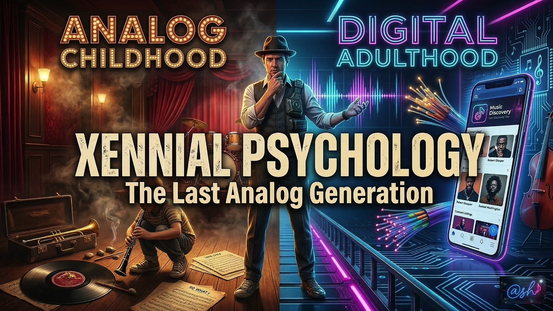 The Xennial Psychology - Digital Divide Anthem #Jazz