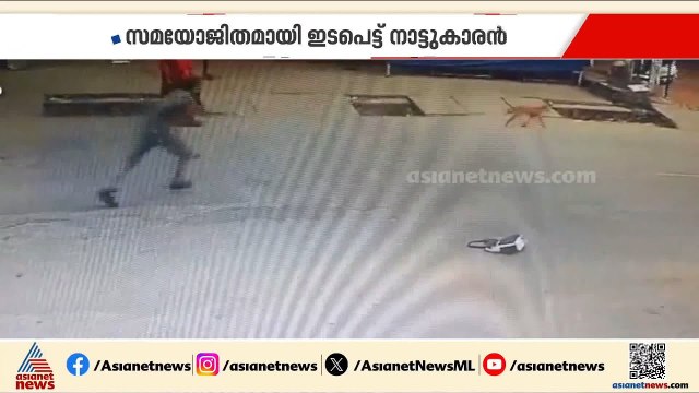 ദൈവത്തിന്‍റെ കരങ്ങള്‍! വിദ്യാർഥിനിയെ തെരുവുനായ ആക്രമണത്തില്‍ നിന്ന് രക്ഷപ്പെടുത്തി നാട്ടുകാരൻ