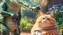 I_was_kidnapped_by_a_crocodile_today._catlover_cat_funny
