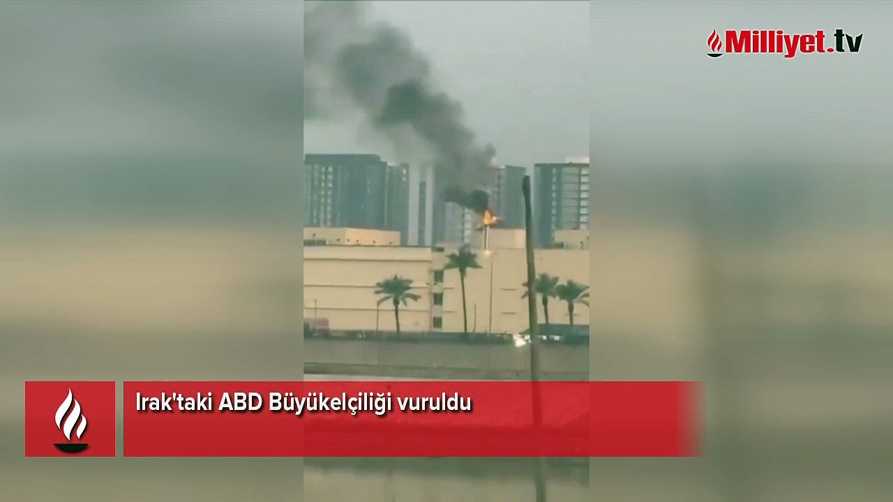 Irak'taki ABD Büyükelçiliği vuruldu