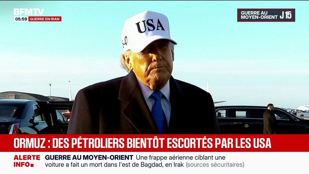 Guerre en Iran: Donald Trump annonce des frappes "puissantes" sur des installations militaires sur l'île de Kharg