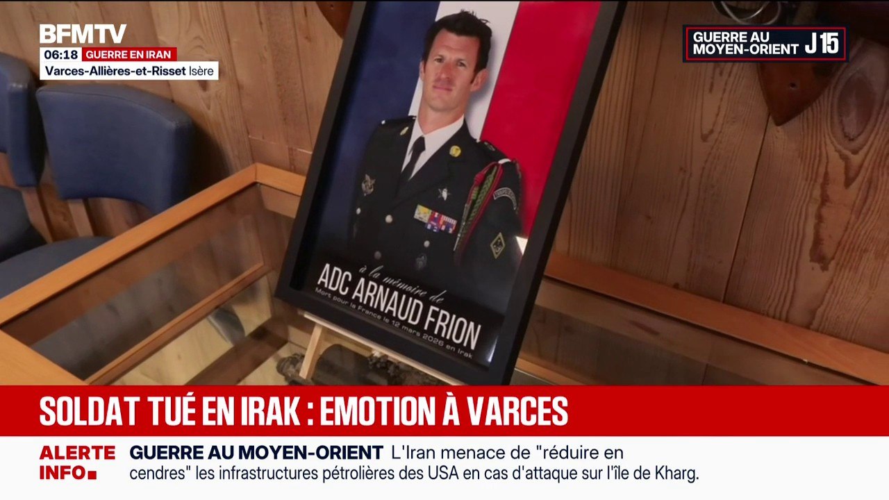 Soldat français tué en Irak: l'émotion dans son régiment en Isère et dans son village natal dans la Somme