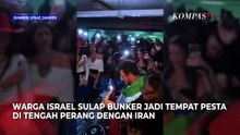 Warga Israel Sulap Bunker Jadi Tempat Pesta Hindari Stres Imbas Perang Iran