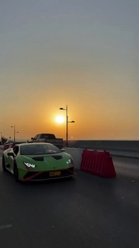 Lamborghini Huracan STO 💚🇴🇲#supercar #lamborghini #huracan #oman #carspot968