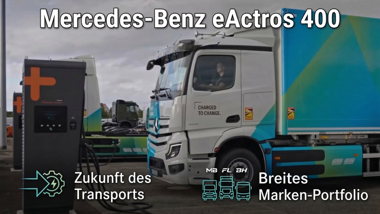 Mercedes-Benz GenH2 Truck – Wasserstoff-Lkw und neue Antriebstechnologien