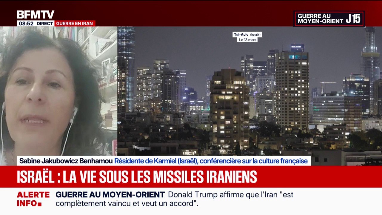 "Nos journées en ce moment, c'est aller du lit à l'abri": Sabine raconte son quotidien en Israël, au rythme des alertes