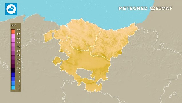Las precipitaciones dejarán acumulados notables