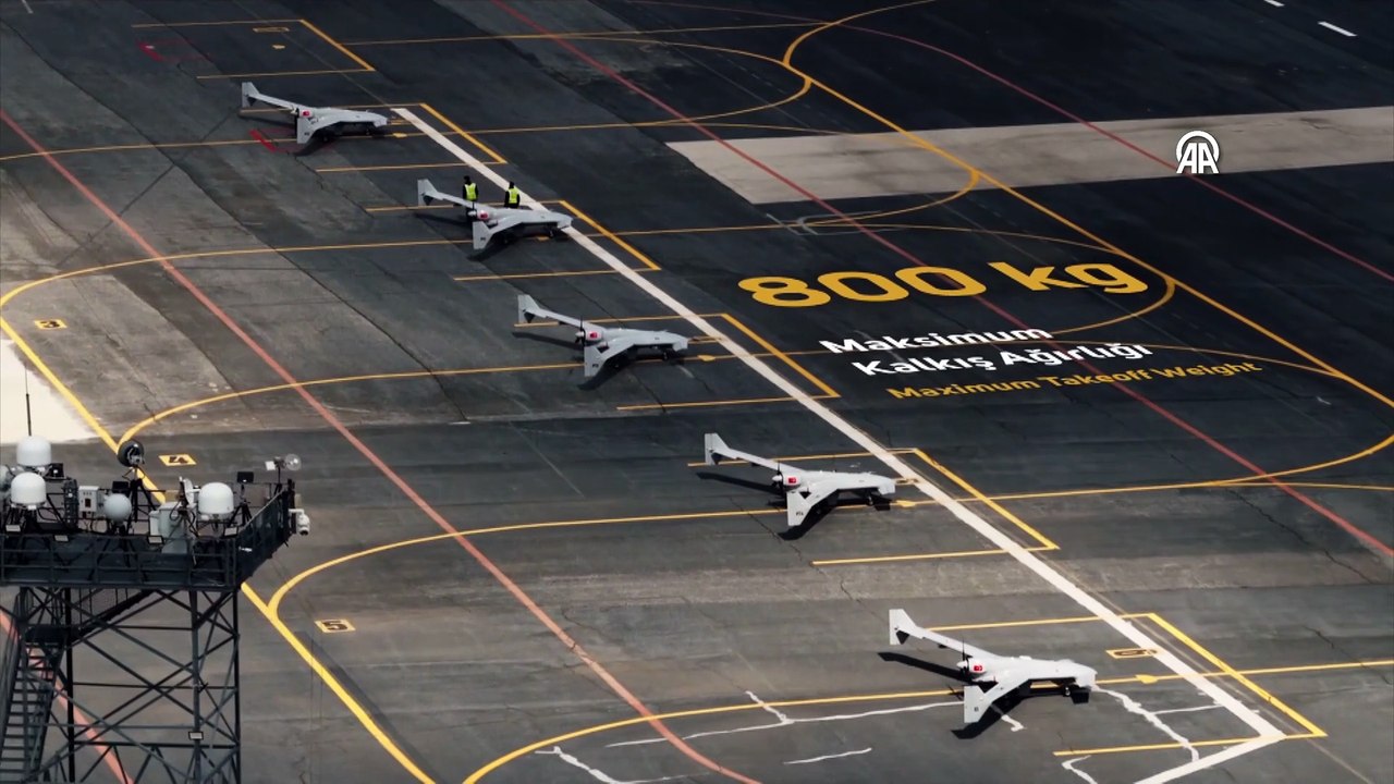 K2 Kamikaze İHA sahneye çıktı! 200 kilo bomba taşıyor