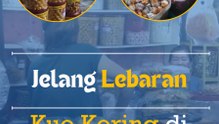 Lebaran Makin Dekat, Kue Kering di Pasar Jatinegara Diserbu Ibu-ibu!