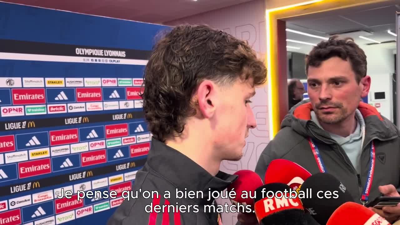 Tyler Morton garde la tête haute après le match nul de l'OL face au Paris FC