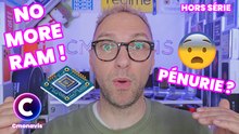 Smartphones 2026 : pénurie de mémoire vive (RAM) ! 😬