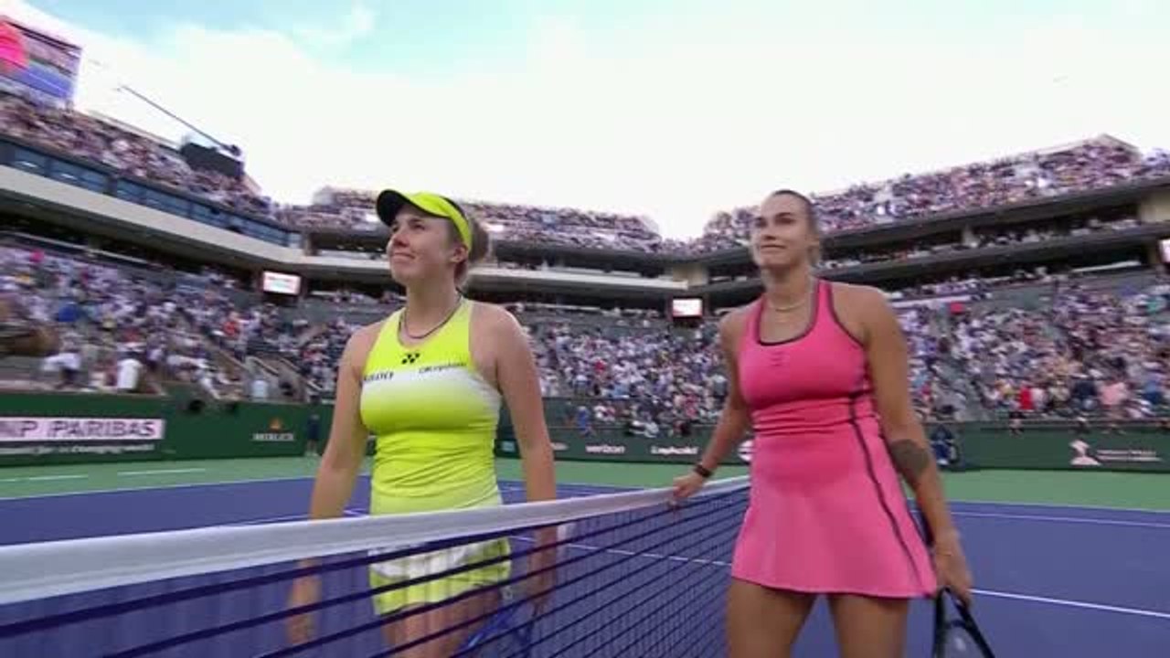 Indian Wells - Sabalenka valide son billet pour la finale