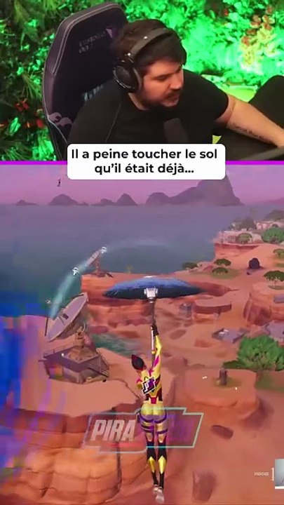 Il a peine toucher le sol qu’il était déjà...