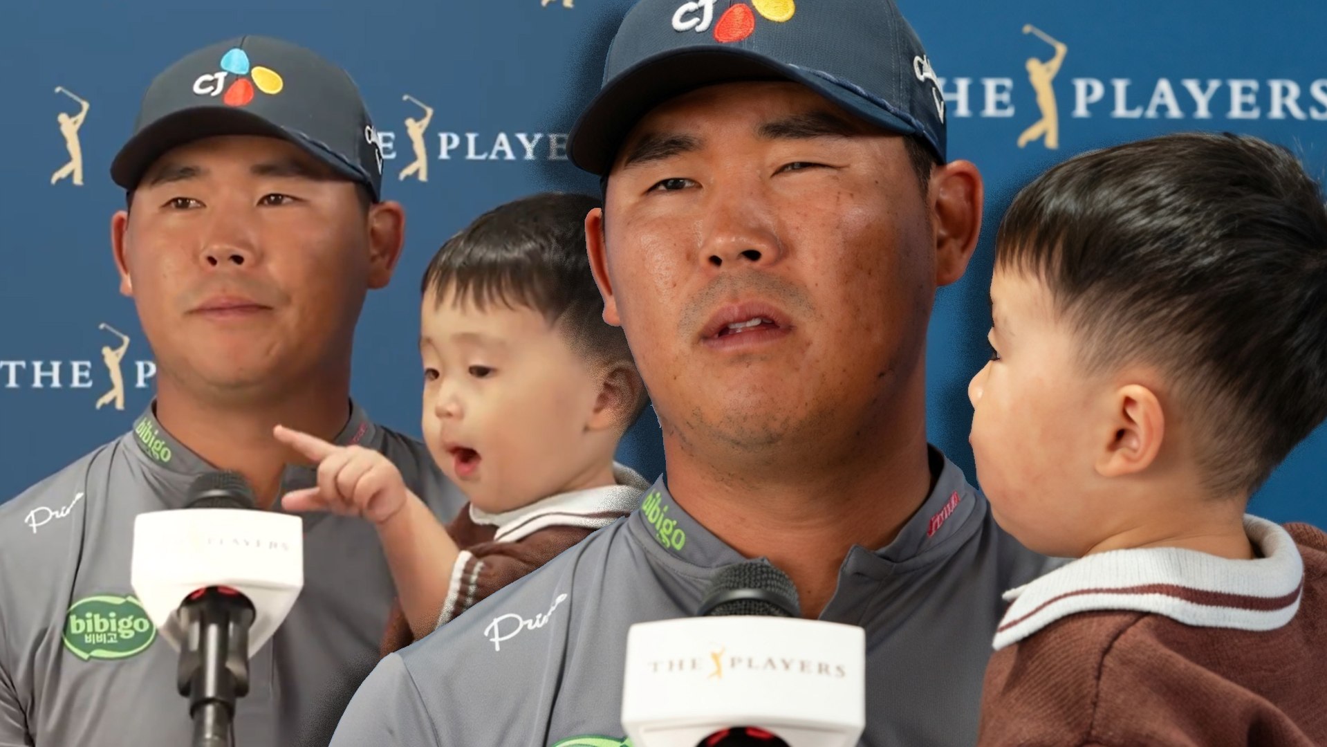 La entrevista más difícil de uno de los mejores jugadores de golf: la reacción de su hijo