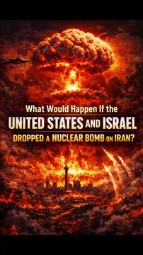 What Would Happen If the United States and Israel Dropped a Nuclear Bomb on Iran.?
