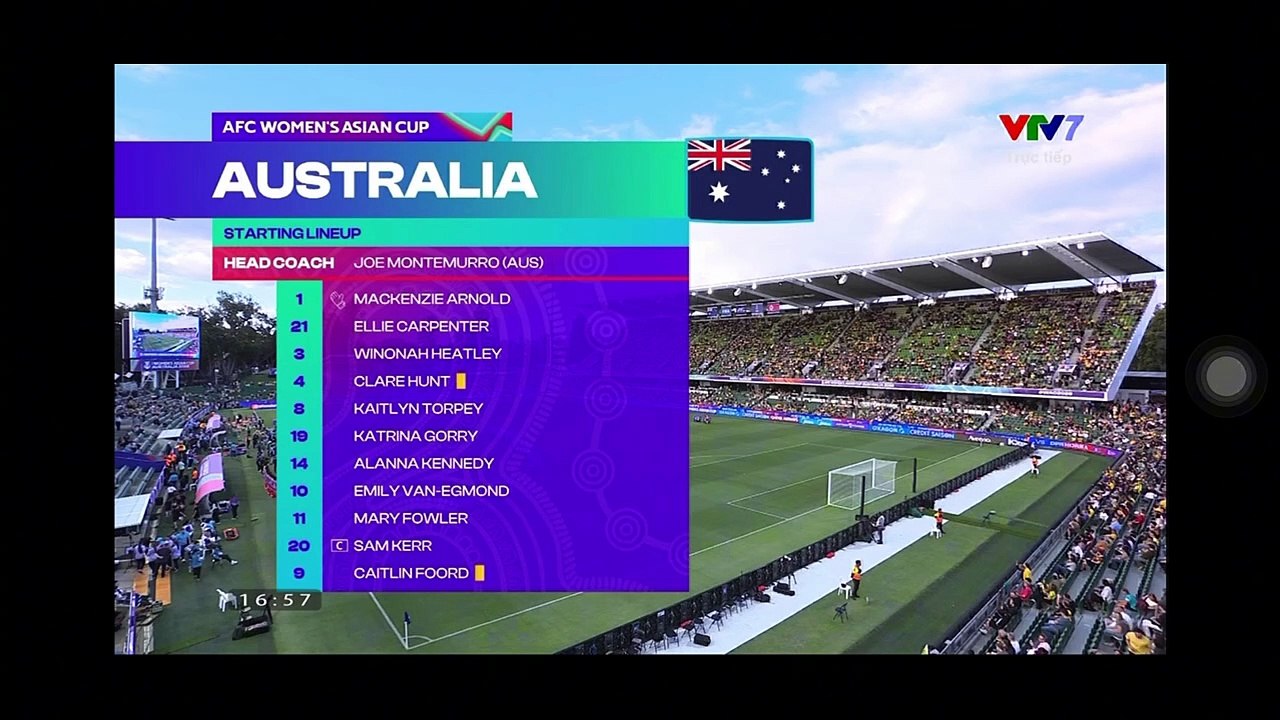 HIGHTLIGHT VTV7 | Nữ Australia 🇦🇺 2-1 Nữ Triều Tiên 🇰🇵 | Chiến Thắng Kịch Tính, vé World Cup xứng đáng | Tứ kết 1 - VCK AFC WOMEN’S ASIAN CUP năm 2026