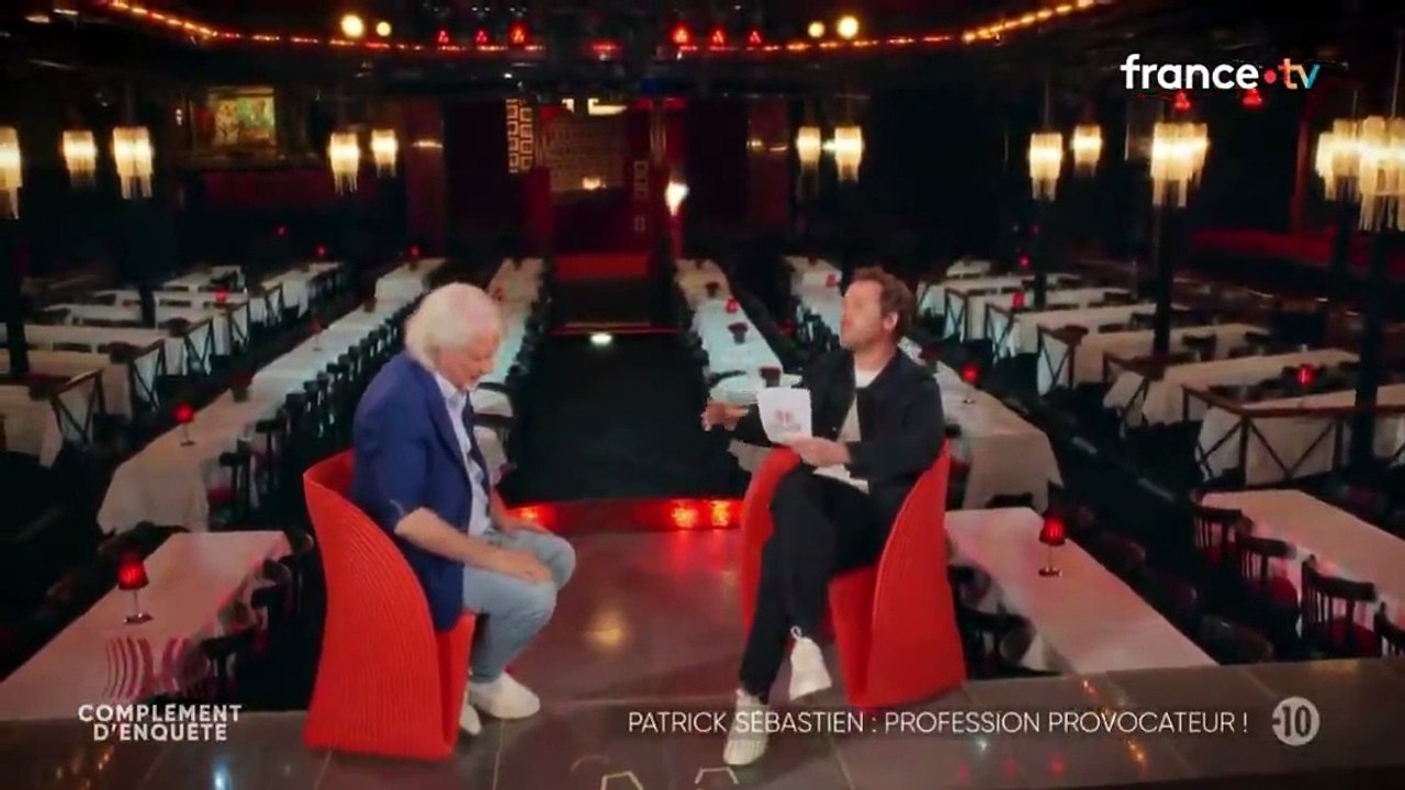 L’échange tendu entre Patrick Sébastien et Tristan Walecks dans "Complément d'enquête" à propos de Complément d'enquête