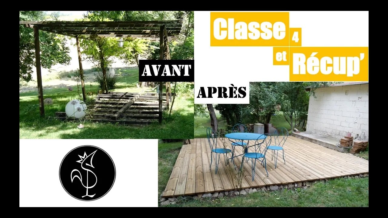 Une terrasse de 25m2 pour seulement 500€