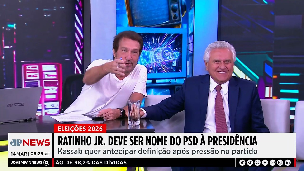 Eleições 2026: Ratinho Jr. deve ser nome do PSD à Presidência