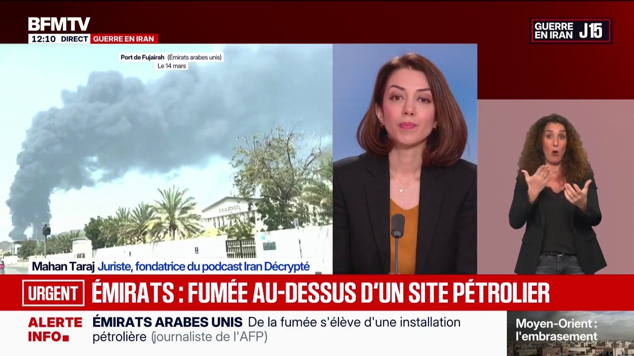 Guerre au Moyen-Orient: "La crainte majeure du régime iranien est sa survie", déclare Mahan Taraj, juriste et fondatrice du podcast Iran Décrypté