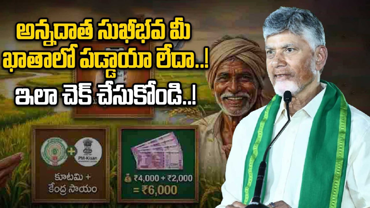 Annadata sukhibhava: అన్నదాత సుఖీభవ 3వ విడత నిధులు జమ..! | Oneindia Telugu