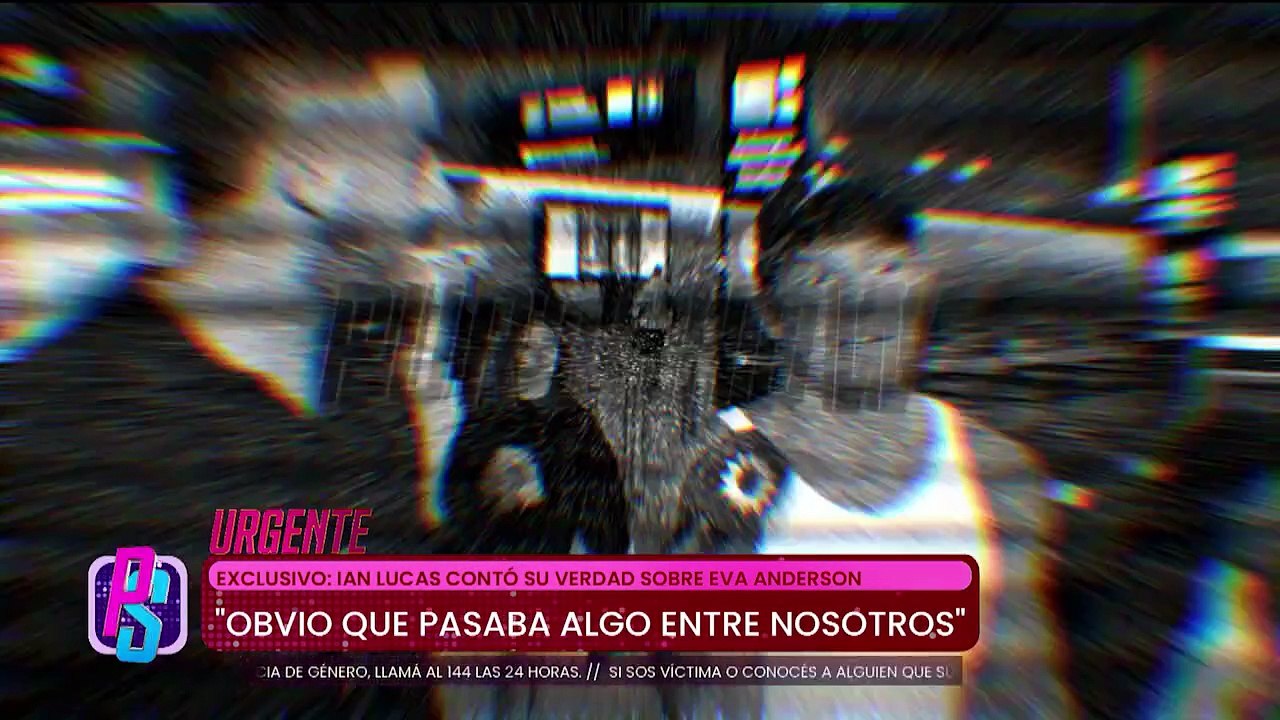 Ian Lucas reveló por qué no pudo enamorarse de Evangelina Anderson y reavivó el escándalo