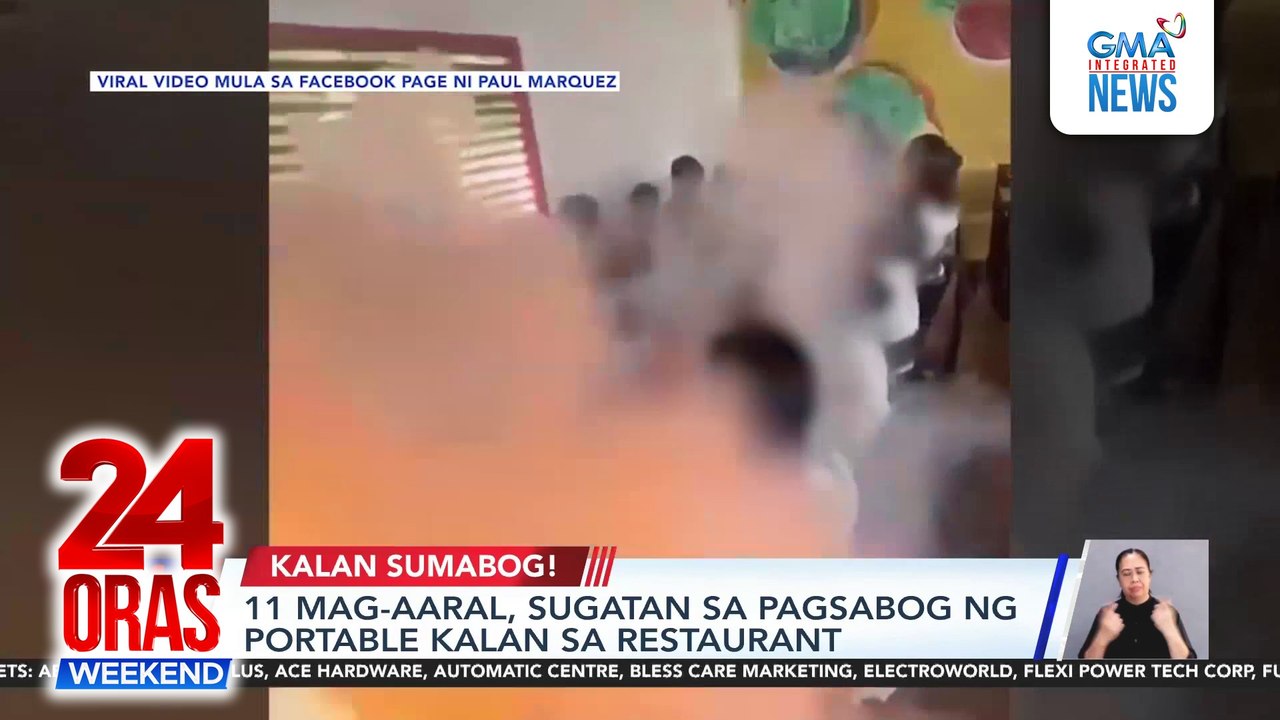11 injured as stove explodes at Dagupan resto | 24 Oras Weekend