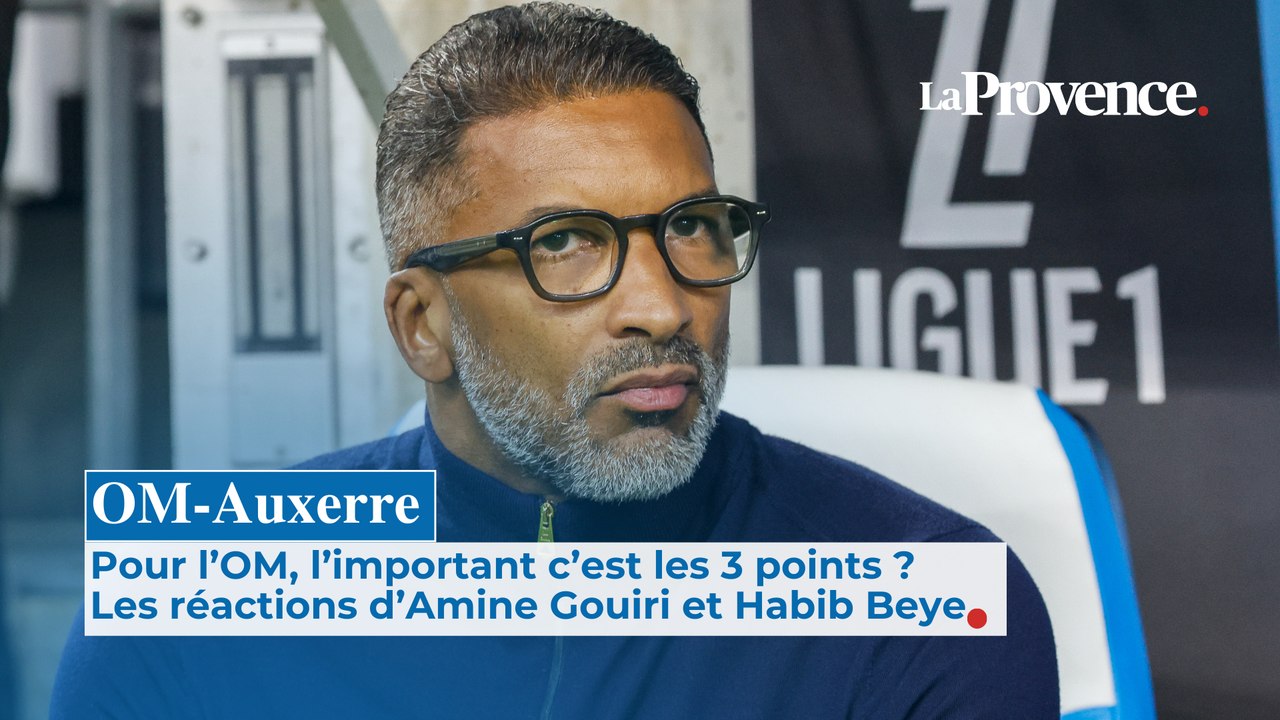 Pour l’OM, L'IMPORTANT c’est les 3 POINTS ? Les réactions d'Amine Gouiri et Habib Beye