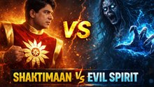 Shaktimaan vs Evil Spirit 🔥 शक्तिमान का खतरनाक प्रेत आत्मा से सामना