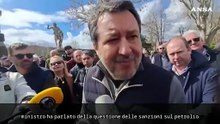 Salvini: "Gli alleati? Sul petrolio russo dico la mia, sbagliato fregarsene"