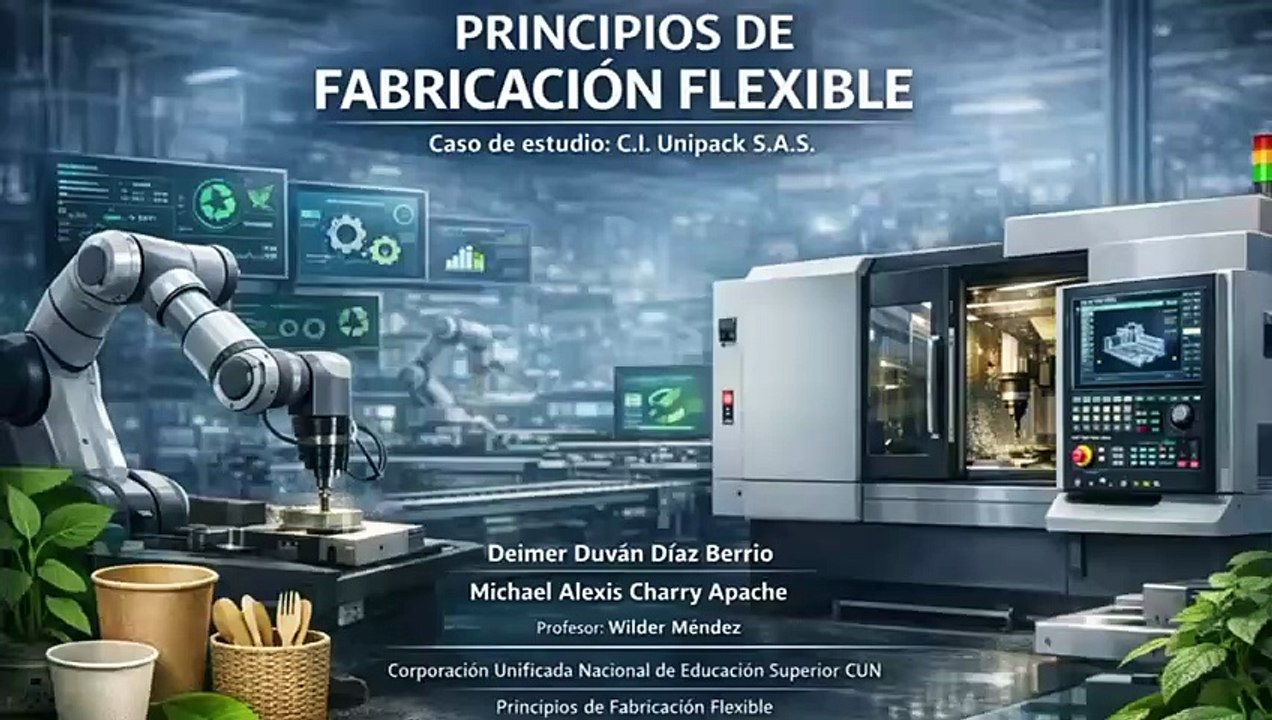 Sustentación: Principios de fabricación flexible - Caso C,I Unipack s.a.s Deimer Diaz & Michael Charry