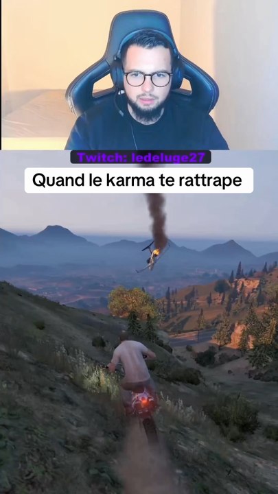 J’ai à peine terminé ma phrase que le drame est arrivé  😂