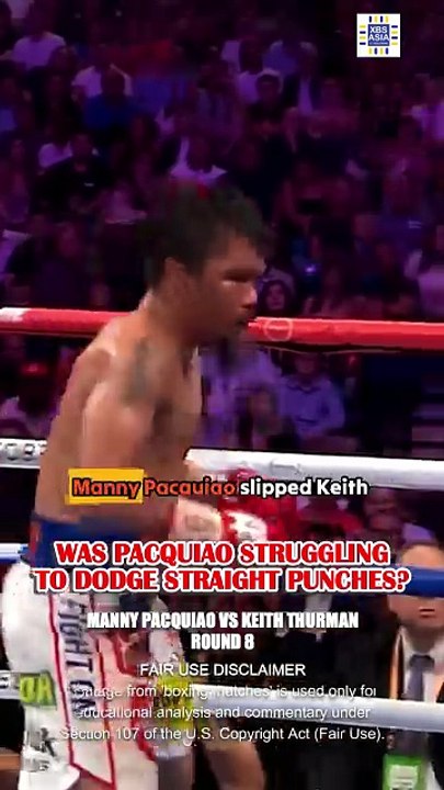 Keith Thurman SEES the OPENING and UNLOADS on Manny Pacquiao