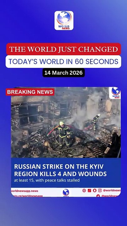 Russian strike on the Kyiv region kills 4 and wounds at least 15, with peace talks stalled