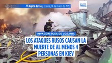 Los ataques rusos matan a 4 personas en la región de Kiev y se estancan las negociaciones de paz