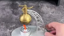 Steam Engine Model – Miniature Running Engine | Aeolipile Physics Science Kit
