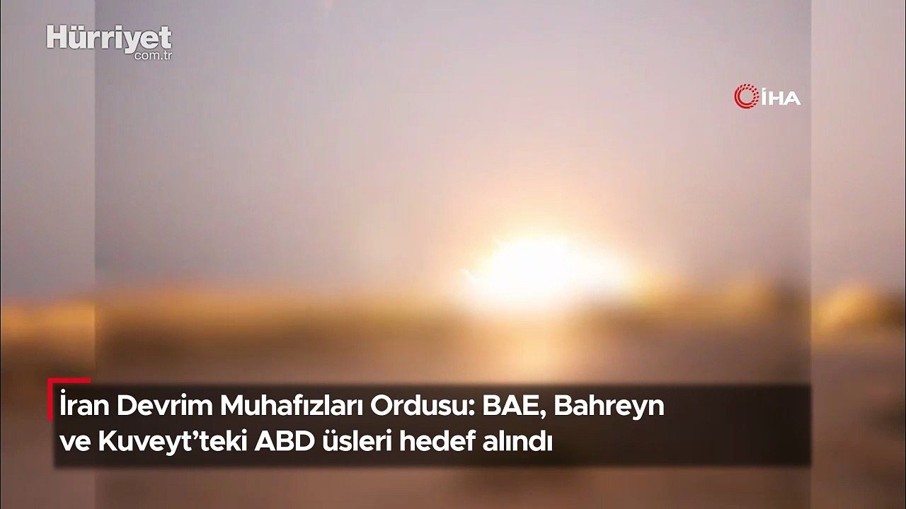 İran Devrim Muhafızları Ordusu: BAE, Bahreyn ve Kuveyt’teki ABD üsleri hedef alındı