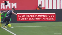 Es el momento más surrealista que ha pasado en mucho tiempo: increíble lo de Yuri en Girona