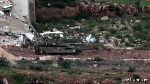Libano, i carri armati israeliani superano il confine