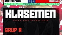 Indonesia Juara group A Futsal Asia dengan hasil sempurna