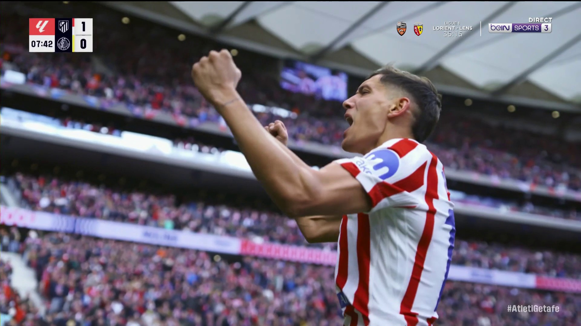 La Liga : Nahuel Molina inscrit l'un des buts de l'année !