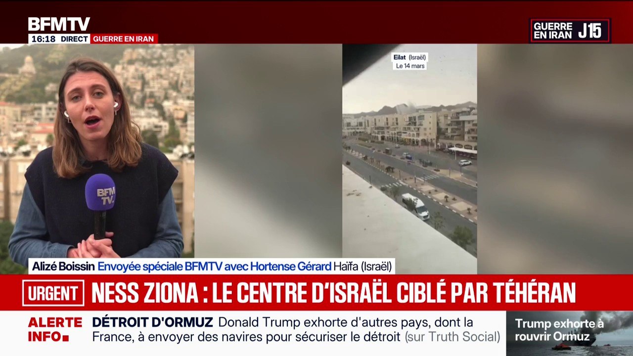 Guerre au Moyen-Orient: l'Iran poursuit ses frappes sur Israël