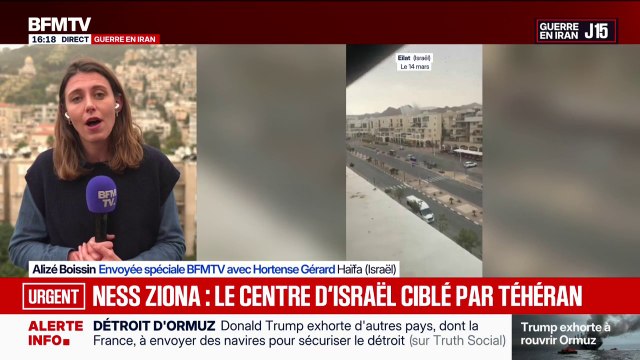 Guerre au Moyen-Orient: l'Iran poursuit ses frappes sur Israël