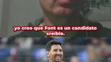 Víctor Font solo será presidente si Messi le apoya públicamente