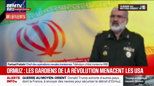 Guerre en Iran: Si la marine américaine ose s'approcher des côtes et du détroit d'Ormuz, nous lui montrerons que notre marine est toujours debout , assure le chef des opérations navales iraniennes