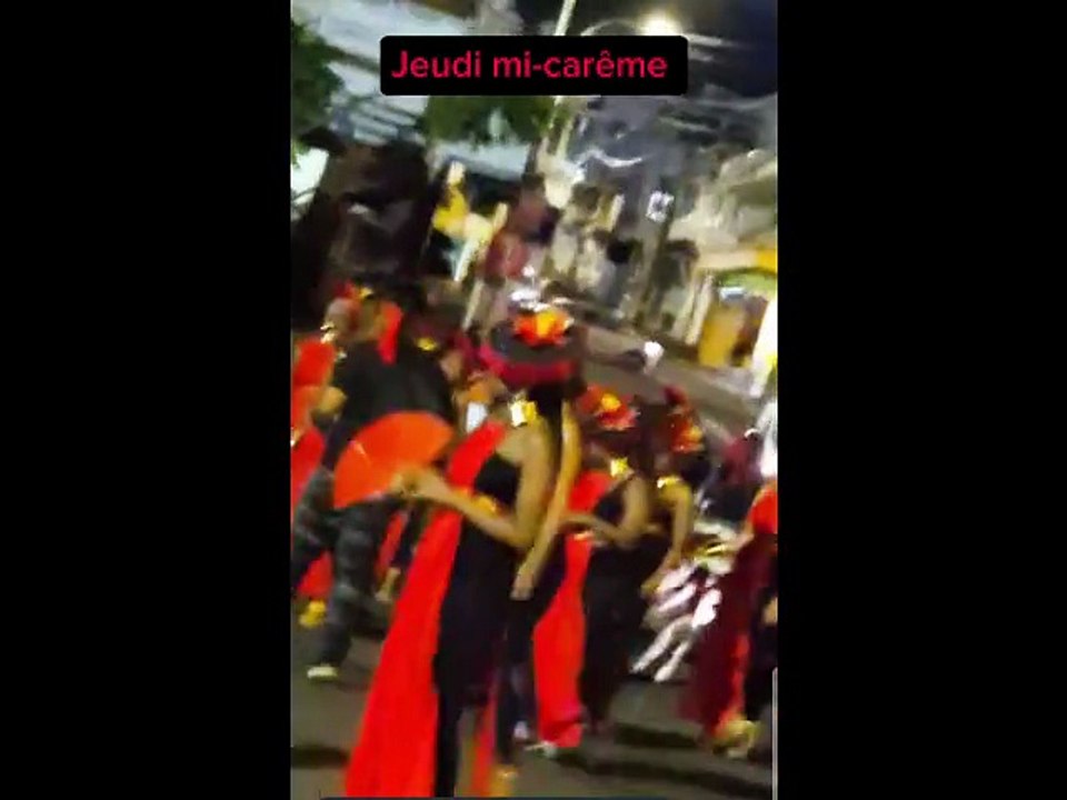 Fiesta carnaval mi-carême guadelouoe basse terre