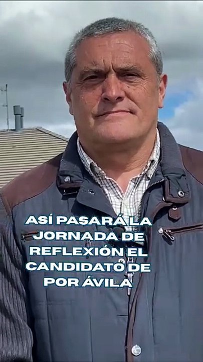 Jornada de reflexión de Pedro Pascual, candidato de Por Ávila
